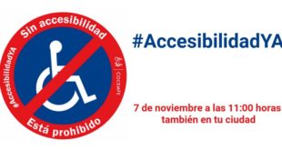#AccesibilidadYA también en tu ciudad